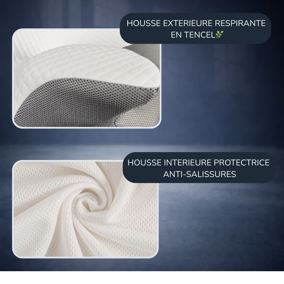 Oreiller Ergonomique Relief1™