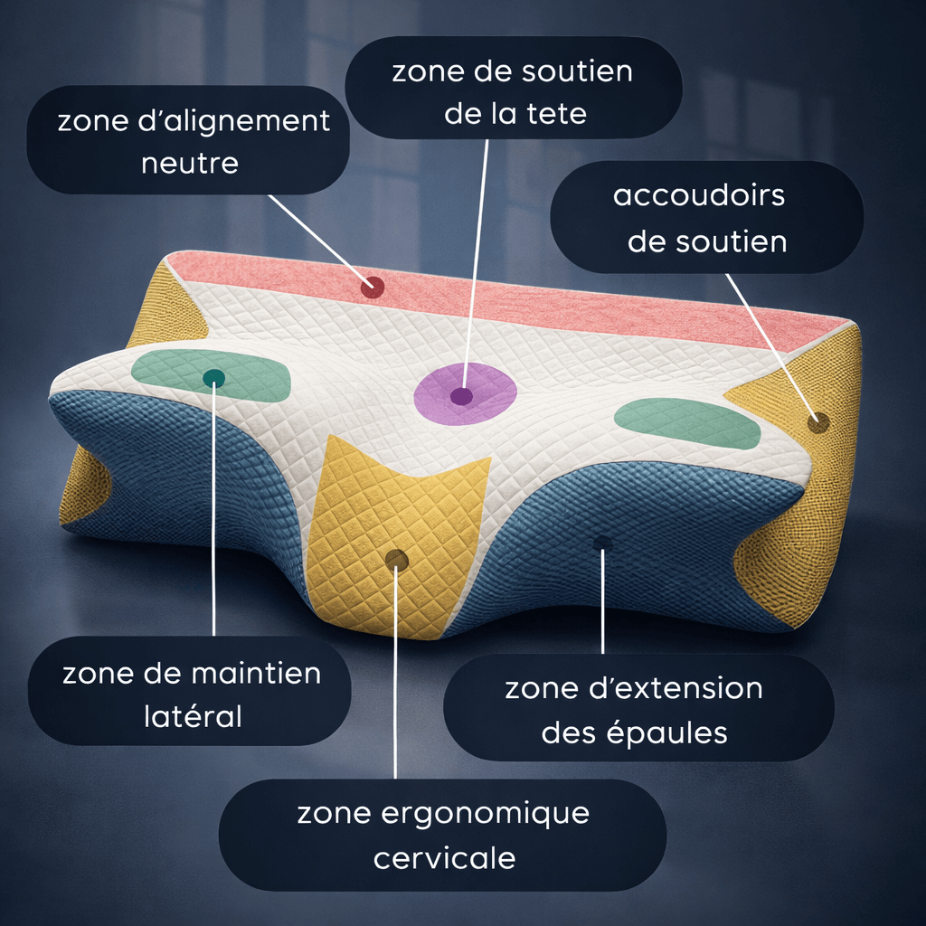 Oreiller Ergonomique Relief1™